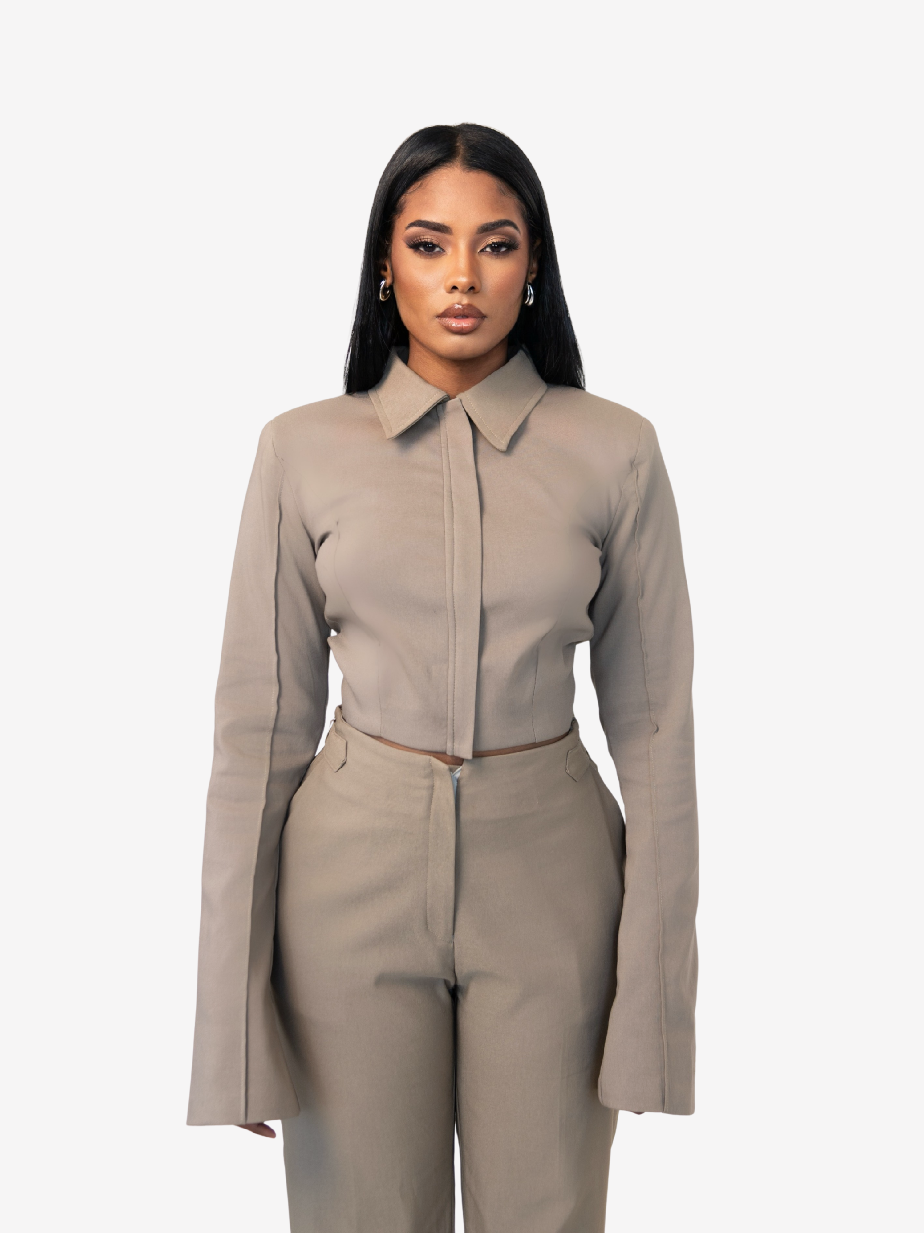 Cintra Cropped Jacket – Anashé Co