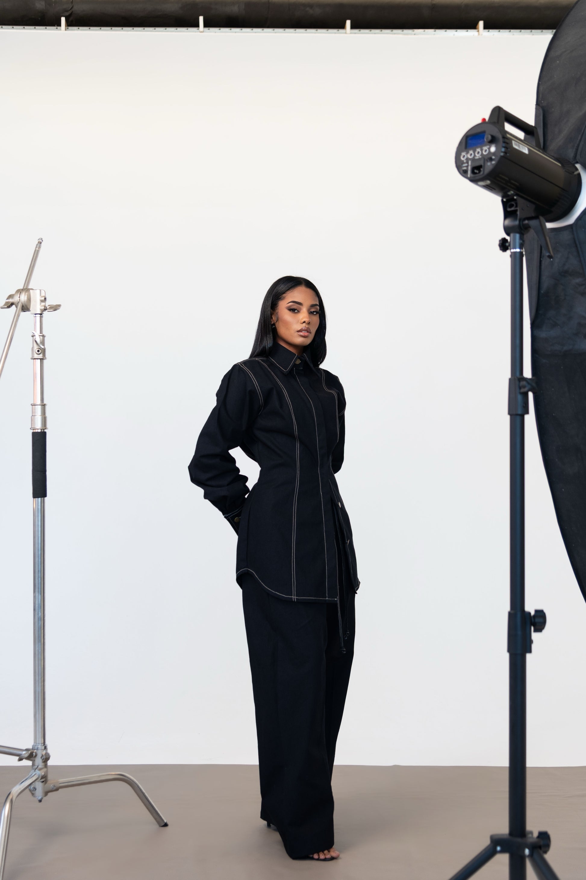 SculptForm™ Denim Structured Set