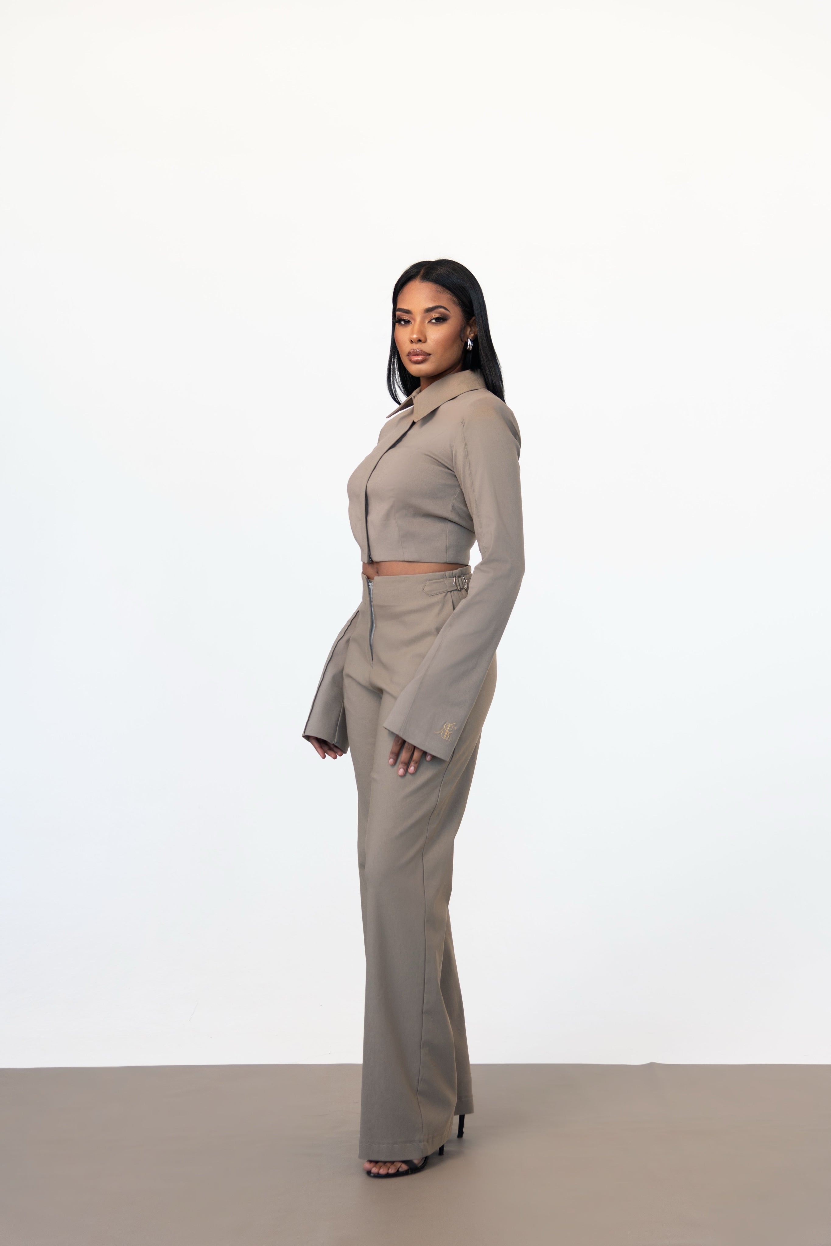 Cintra Cropped Jacket – Anashé Co