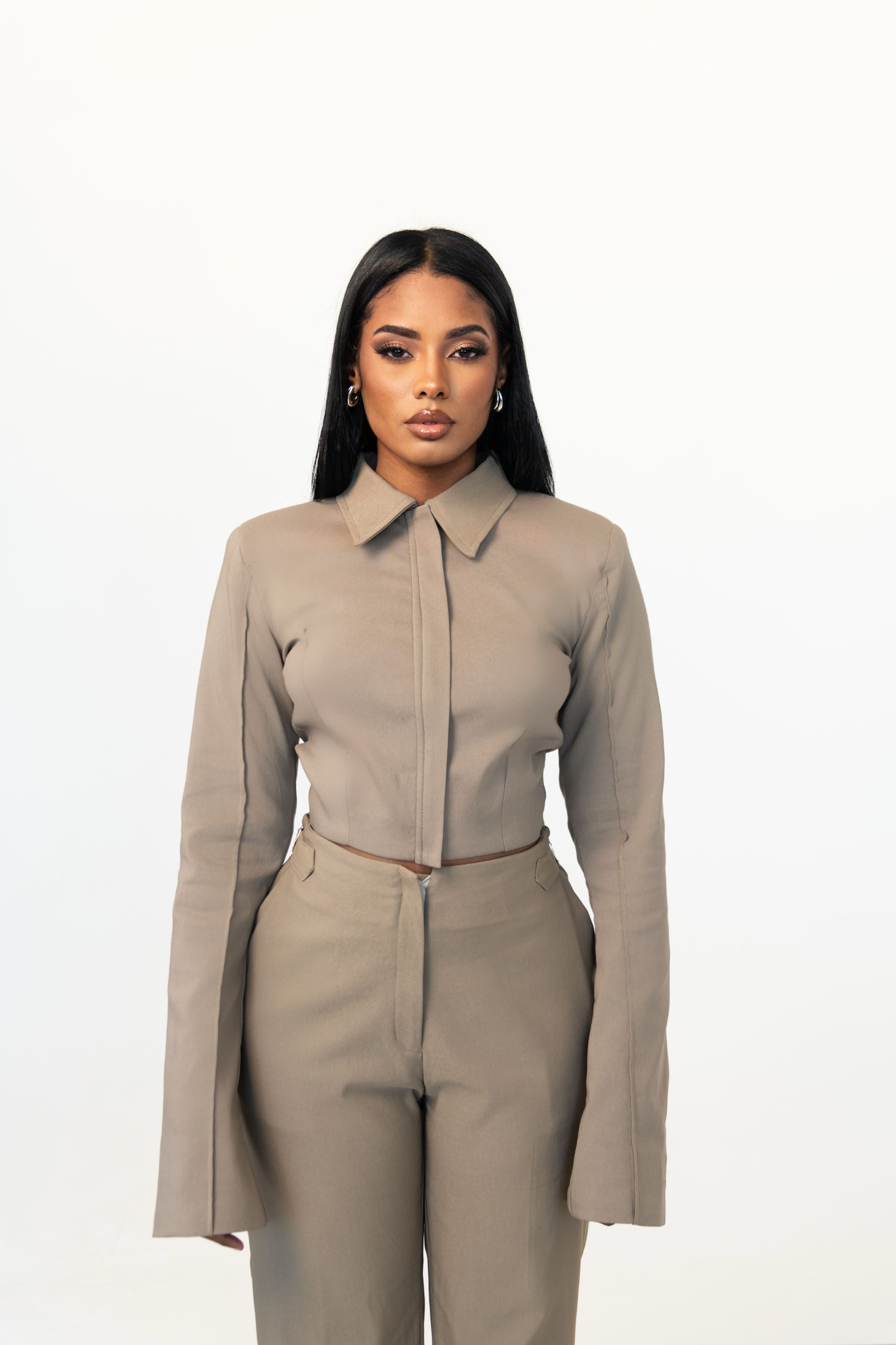 Cintra Cropped Jacket – Anashé Co