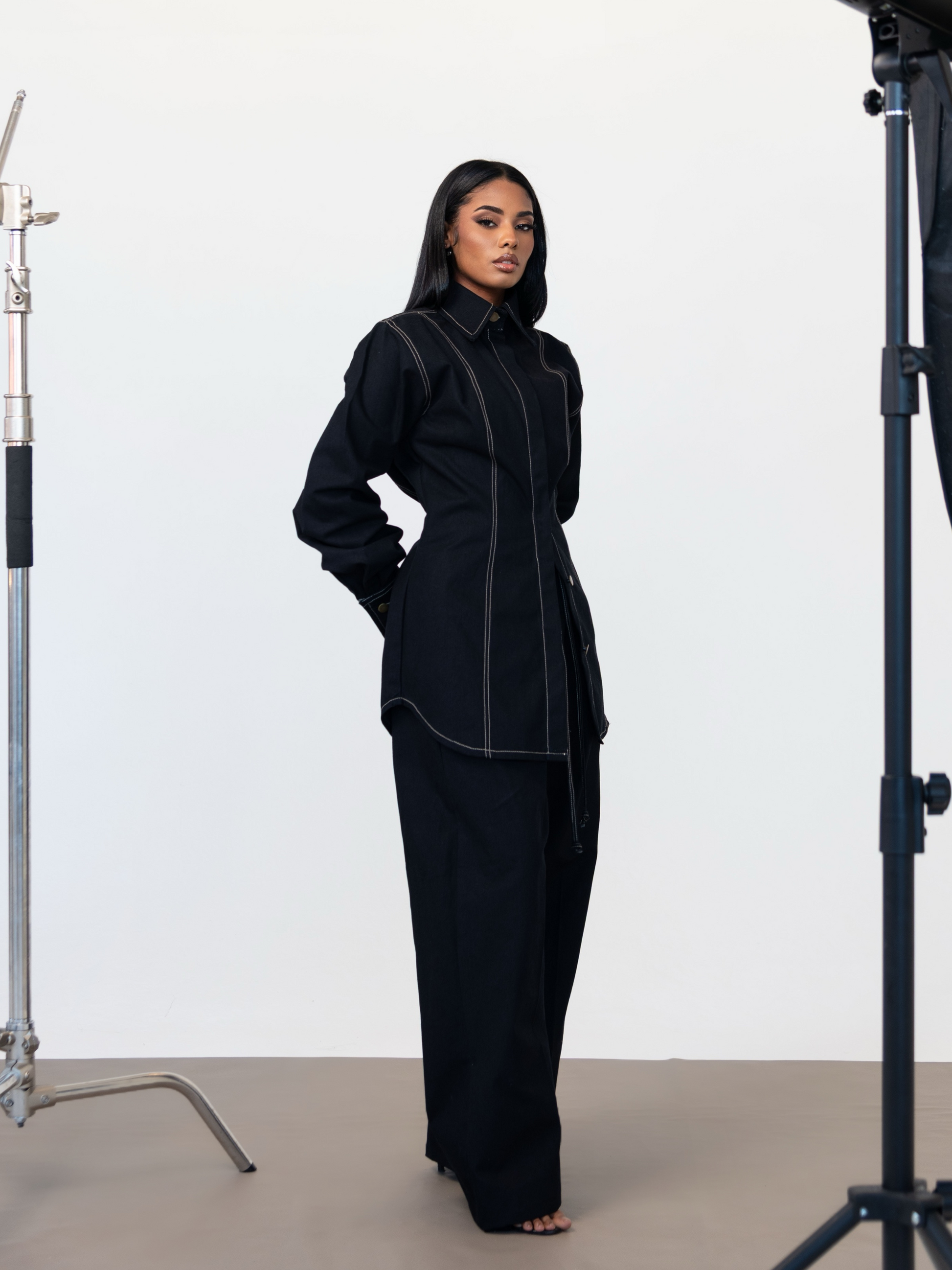 SculptForm™ Denim Structured Set