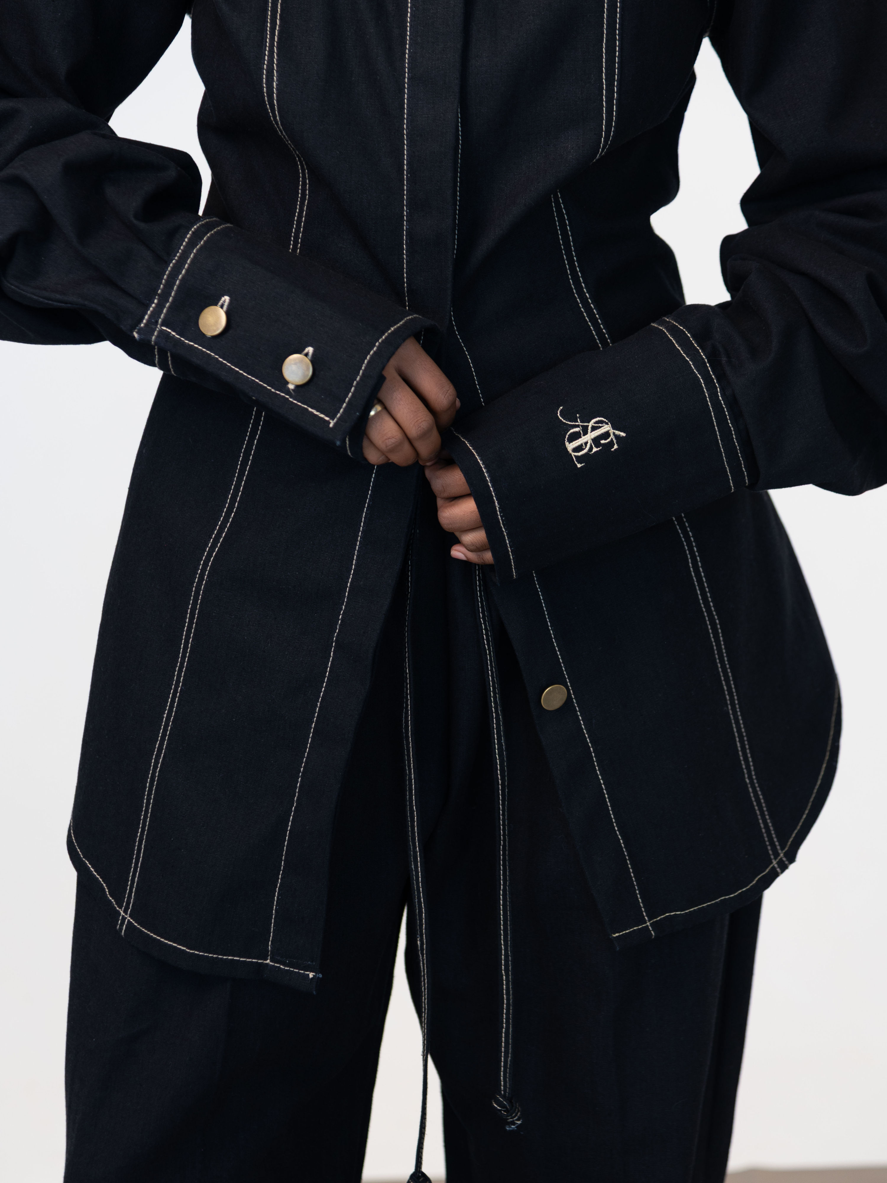 SculptForm™ Denim Structured Set